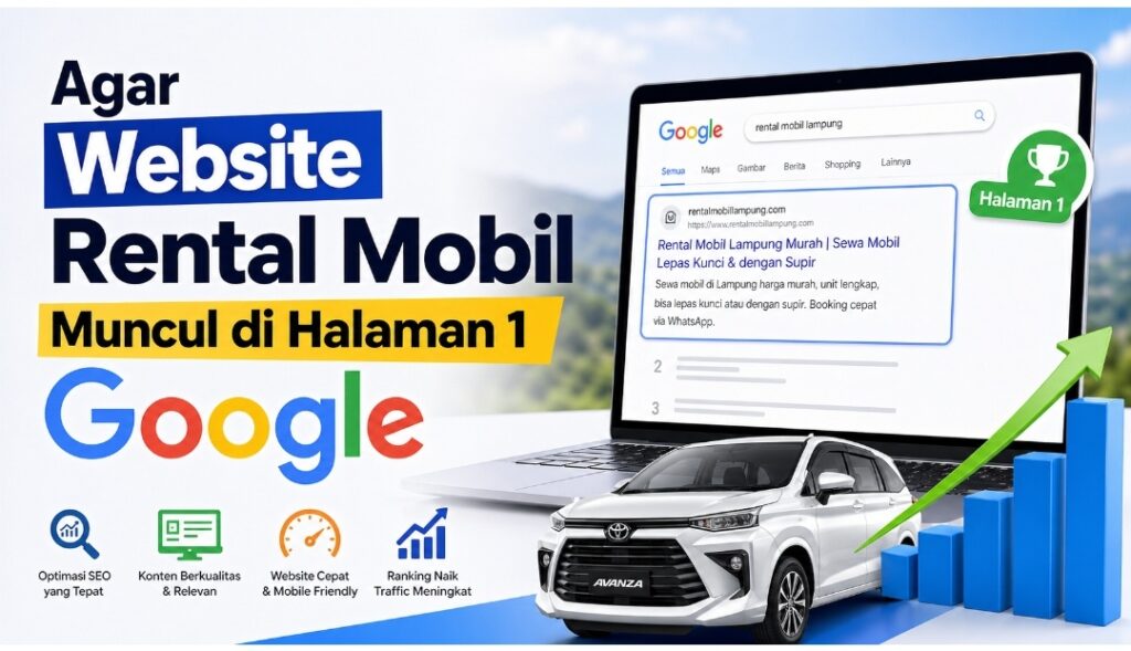 Agar Website Muncul di Halaman 1 Google
