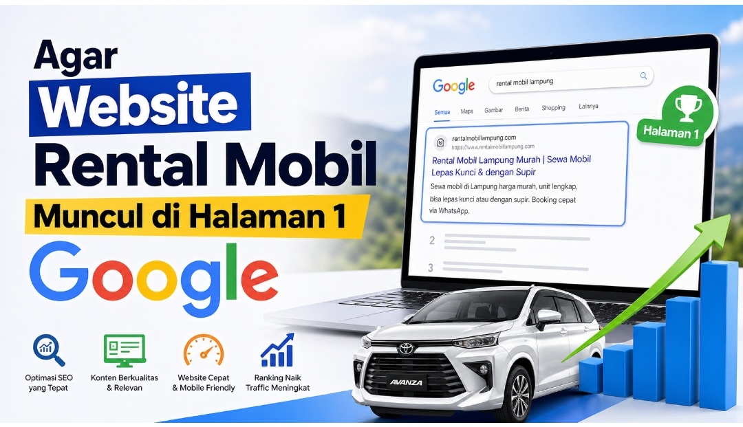 Agar Website Muncul di Halaman 1 Google