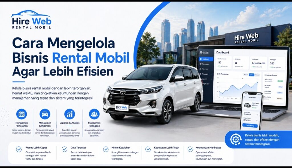 Mengelola Bisnis rental Mobil
