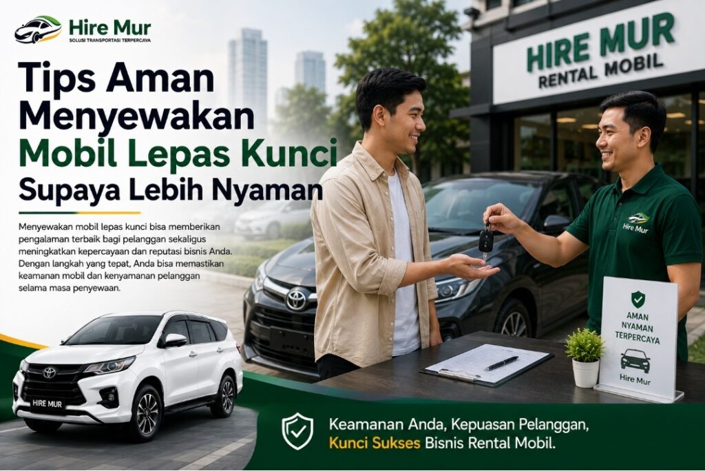 Mobil lepas kunci