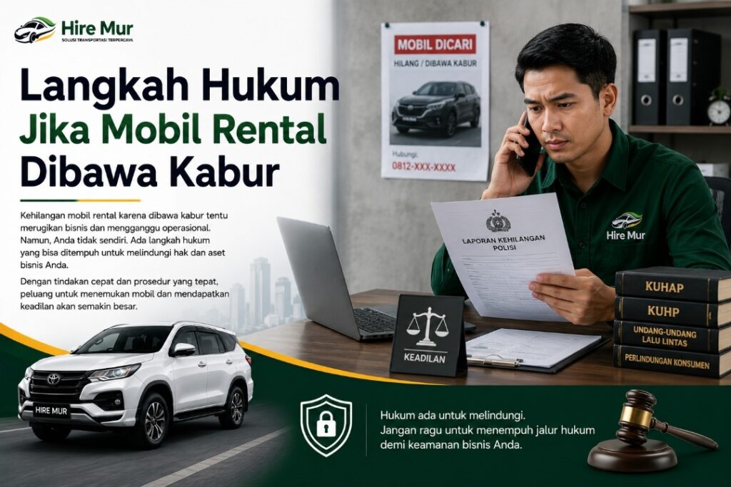 Mobil Rental Dibawa Kabur